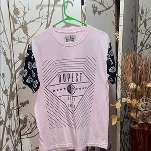 Dopest Stay Fresh Pink Diamond Mens Tee
